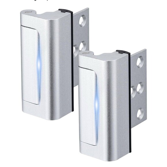 2 Pack Home Security Door Lock,Childproof Door Reinforcement Lock - Picture 1 of 3